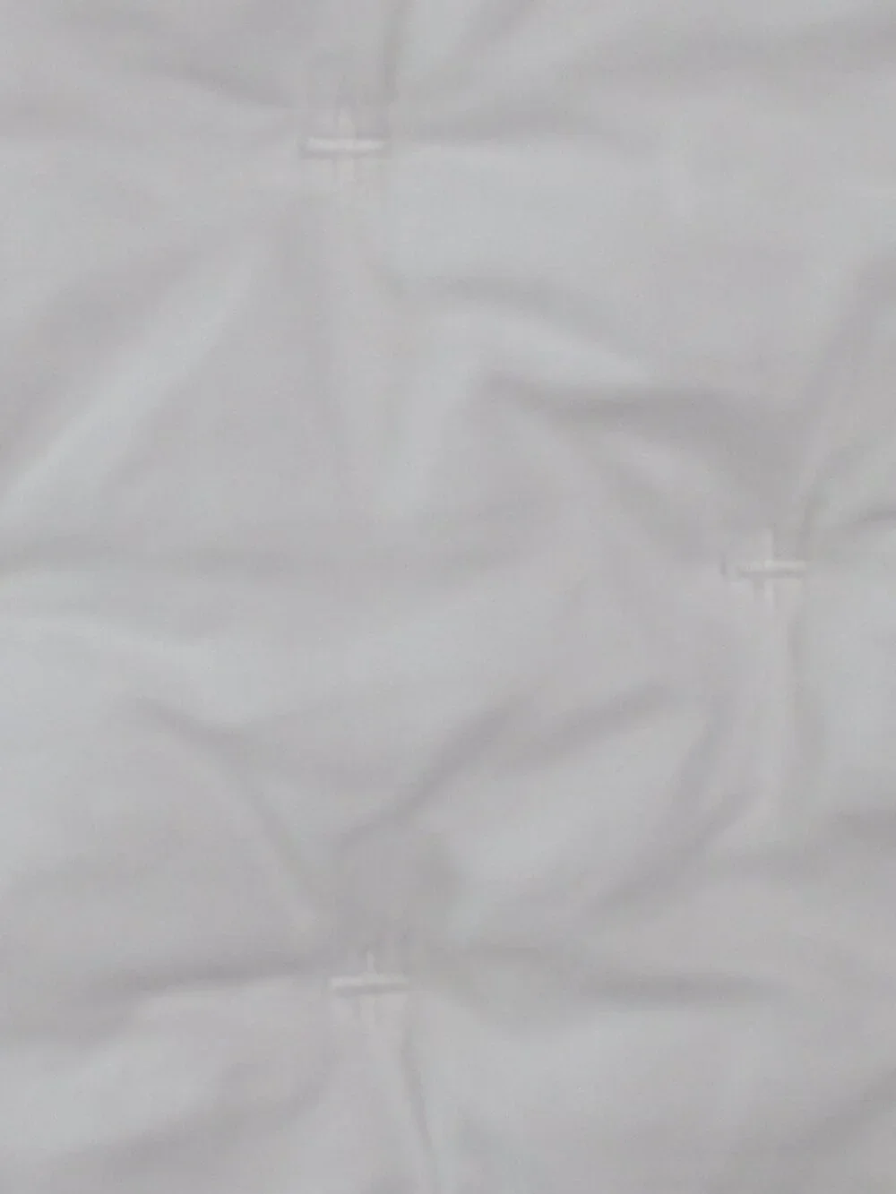 SET OF 2 POTTERY BARN CROSS STITCH QUILTED SHAMS